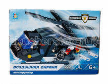 Купить конструктор 1 toy полицейский спецназ воздушная охрана (200 деталей) т57018