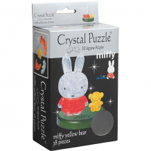 Купить 3d головоломка crystal puzzle миффи и медвежонок ( id 12659144 )