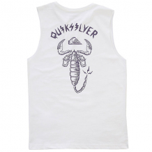 Купить майка детская quiksilver wallsdeath y white белый ( id 1194415 )