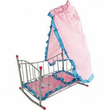 Купить мебель для куклы mary poppins зайка кроватка-качалка с балдахином зайка 47 x 32.5 x 65 см ( id 8747707 )
