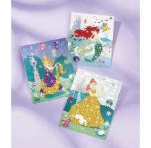Купить totum набор для творчества рисунки принцесс с блестками 044227