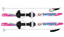 Купить цикл (cicle) лыжи детские быстрики с палками мпл 116.00
