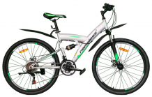 Купить велосипед двухколесный nameless рама 17 v6200d 26" v6200d-gr/gn(21)