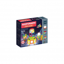 Купить магнитный конструктор 709007 neon led set, magformers ( id 6881963 )