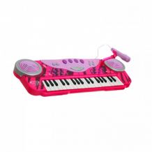 Купить музыкальный инструмент ss music синтезатор с микрофоном musical keyboard 40004 б49041