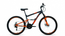 Купить велосипед двухколесный altair mtb fs 26 2.0 disc рост 16" 2021 rbkt1f16e014 