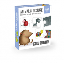 Купить eurekakids обучающая головоломка-пазл животные и их узор 483020