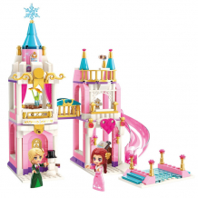 Купить конструктор qman серия princess leah замок принцессы 405 деталей 2615q