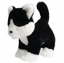 Купить мягкая игрушка all about nature чёрно-белый котёнок 27 см k8711-pt