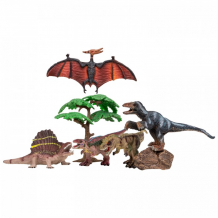 Купить masai mara набор динозавры и драконы для детей мир динозавров (7 предметов) mm206-016
