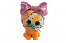 Купить мягкая игрушка shokid little bow pets котенок butterscotch с бантиком сюрпризом 18 см 4858