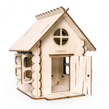 Купить деревянная игрушка lemmo конструктор кошкин домик 01-99