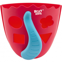 Купить органайзер для игрушек в ванную roxy-kids dino, коралловый ( id 7140874 )