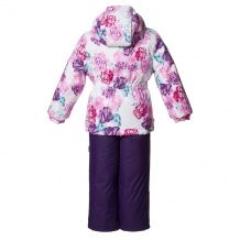 Купить комплект куртка/брюки huppa wonder 1, цвет: белый/фиолетовый ( id 6170593 )