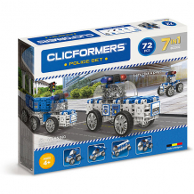 Купить конструктор clicformers police set 72 детали ( id 8564037 )