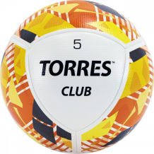 Купить torres мяч футбольный club размер 5 f320035