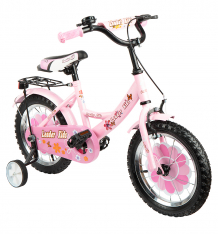 Купить двухколесный велосипед leader kids, цвет: розовый ( id 121864 )