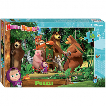 Купить мозаика step puzzle maxi 24 "маша и медведь - 2" ( id 11205213 )