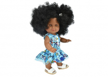 Купить lamagik s.l. кукла бетти темнокожая в голубом платье 30 см 31118