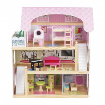 Купить edufun кукольный дом с мебелью ef4110 ef4110
