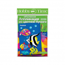 Купить объемная аппликация hobby time "рыбки" из цветной бумаги ( id 12466624 )