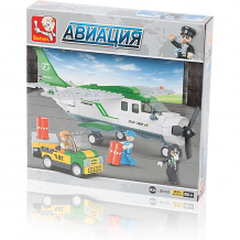 Купить конструктор sluban "авиация: грузовой самолёт", 251 деталь ( id 11025571 )