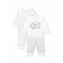 Купить пижамы "овечки", 2 шт., белый mothercare 4105976