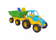 Купить pilsan мини-трактор с прицепом 06209/06-209