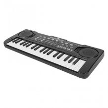 Купить музыкальный инструмент zhorya синтезатор с микрофоном 37 клавиш zyb-b0691-2black