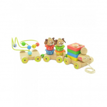 Купить деревянная игрушка мир деревянных игрушек паровозик чух-чух № 1 д419