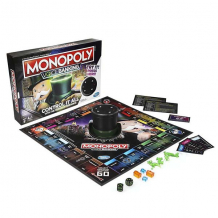Купить hasbro monopoly e4816 настольная игра монополия голосовое управление