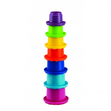 Купить развивающая игрушка little нero пирамидка весёлые чашки 3048