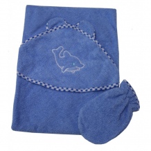Купить топотушки полотенце-уголок с рукавичкой м-2.1