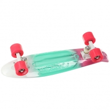 Купить скейт мини круизер ridex abec seven chrome lollypop 6 x 22 (56 см) белый,зеленый,красный,розовый ( id 1182134 )