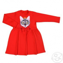 Купить платье счастливая малинка, цвет: красный ( id 12081784 )