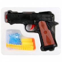Купить хэппиленд игрушечное оружие пистолет с гелевыми пулями 100002493