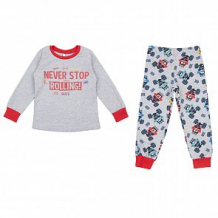 Купить пижама джемпер/брюки leader kids, цвет: серый ( id 12129844 )