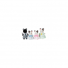 Купить набор "семья чёрно-белых котов", sylvanian families ( id 4177952 )