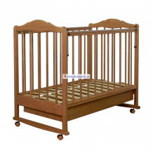 Купить детская кроватка скв компани скв-2 митенька 23111 качалка с ящиком 23111