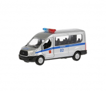 Купить технопарк машина металлическая ford transit полиция 12 см sb-18-18-p(w)-wb