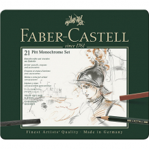 Набор художественных изделий Faber-Castell Pitt Monochrome, 21 предмет ( ID 12813525 )