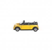 Купить коллекционная машинка serinity toys mini cooper с кабриолет, жёлтая ( id 13233436 )