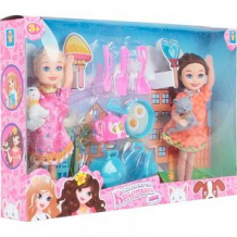 Купить набор кукол 1toy красотка-mini 2 шт 11 см ( id 7407391 )