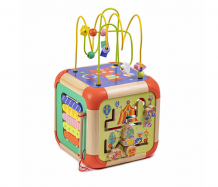 Купить развивающая игрушка eurekakids бизиборд куб цирк 691837246