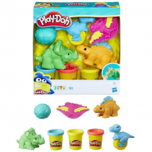 Купить hasbro play-doh e1953 плей-до малыши-динозаврики