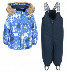 Купить комплект куртка/брюки huppa avery, цвет: синий ( id 6178777 )
