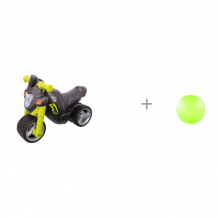 Купить каталка big мотоцикл sport bike со звуковыми эффектами и пластмастер мяч neo 12.5 см 