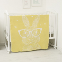 Купить одеяло споки ноки байковое умный кролик 100х118 см d224511/32
