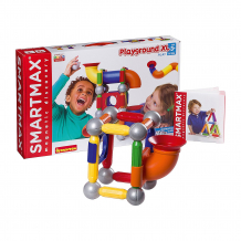 Купить магнитный конструктор bondibon smartmax playground xl, 46 деталей ( id 16706869 )