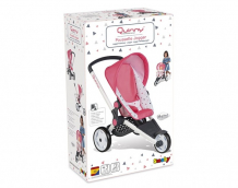 Купить коляска для куклы smoby mc&quinny трехколесная 255098
